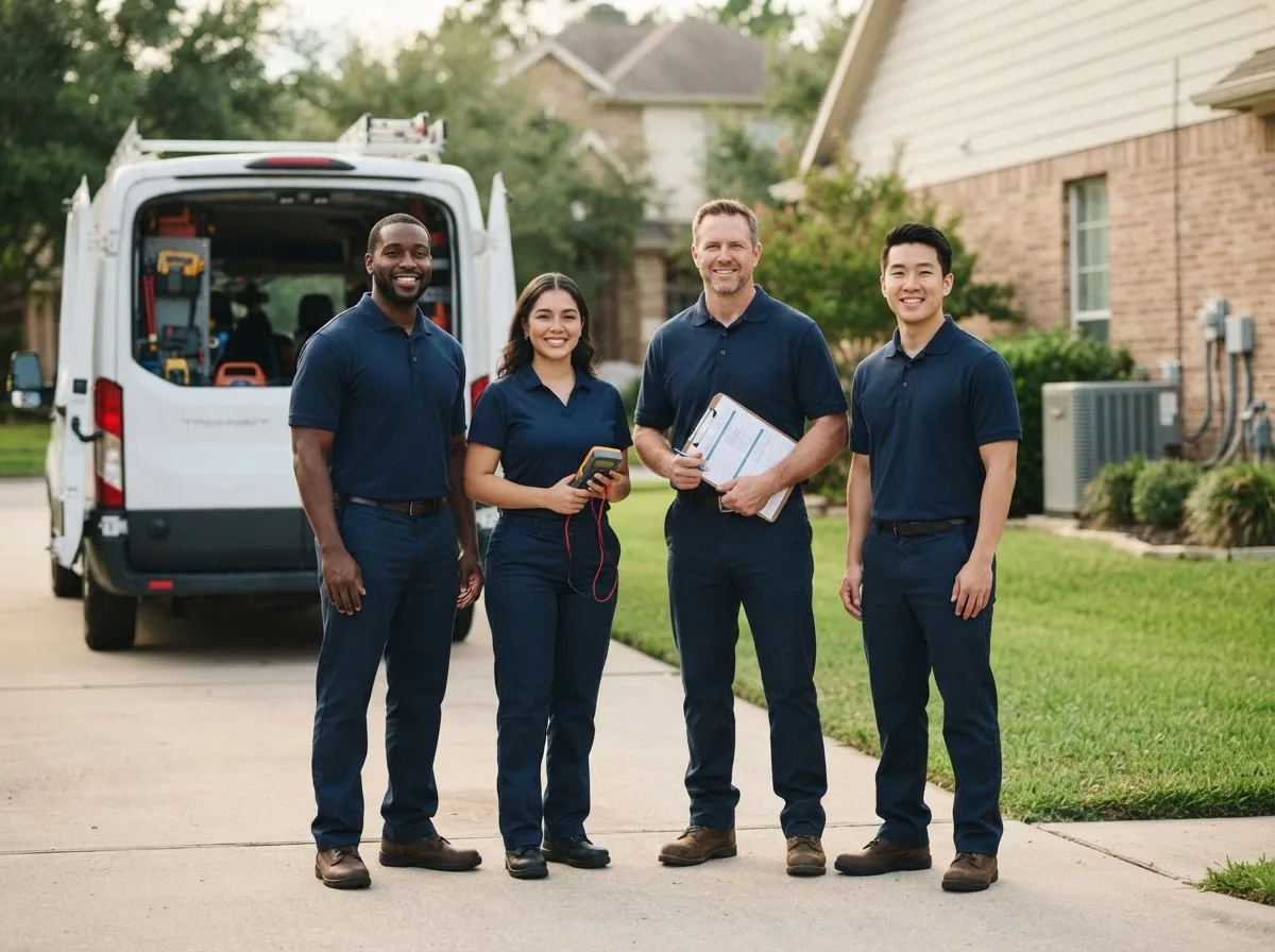 Certified HVAC technician near Oakland, TX